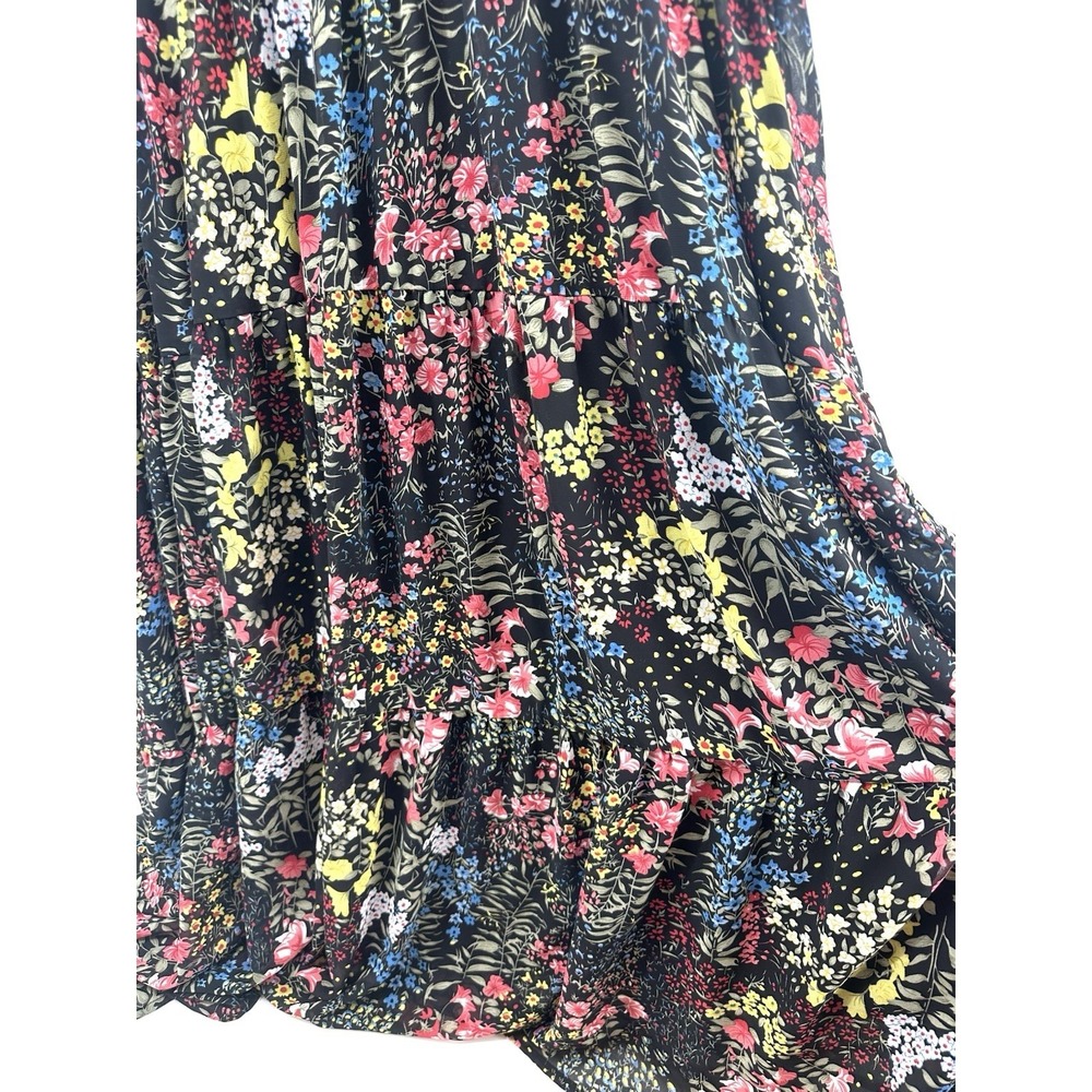 Sugar Lips Floral Maxi Dress 3X Floral Cottagecore Whimsy Flutter Sleeve SS27 - Picture 11 of 13